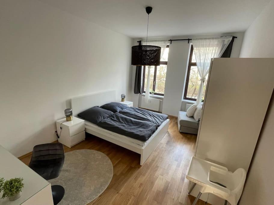#Attraktive Altbauwohnung Im Leipziger Zentrum 1 Og Links Exterior foto